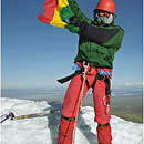 Summit of Huayna Potosi (6.088m), Climbing, Cordillera Real, La Paz, Bolivia