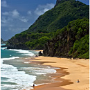 Praia do Boldro & Morro do Pico, Fernando de Noronha, Brazil