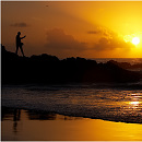 Sunset @ Praia da Cacimba do Padre,Fernando de Noronha, Brazil