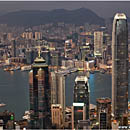 View from Victoria Peak, Hong Kong, China