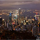 Skyline as seen from Victoria Peak, Hong Kong
