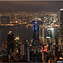 Hong Kong Harbour View, Victoria Peak, China