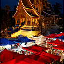 Haw Pha Bang, Luang Prabang, Laos, Night Market, Royal Palace