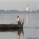 Taungthaman Lake, Amarapura, Myanmar