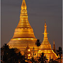 Dusk @ Shwedagon Paya, Yangon, Myanmar