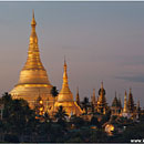 Dawn @ Shwedagon Paya, Yangon, Myanmar