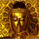 Golden Buddha, Shwedagon Paya, Yangon