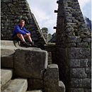 Karsten @ Machu Picchu, Urubamba, Peru