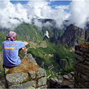 View of Machu Picchu from Intipunku, Peru