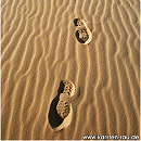 Footprints by Karsten, Corel Pink Sand Dunes State Park, USA