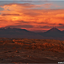 Sunset @ Valle de la Luna, Atacama Desert, Chile