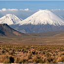 Las Payachatas: Volcan Parinacota y Pomerape, Chile