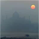 Sunrise over Taj Mahal, Agra, India