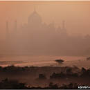 Sunrise over Taj Mahal, Agra, India