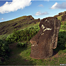 Inner Crater of Rano Raraku, Rapa Nui